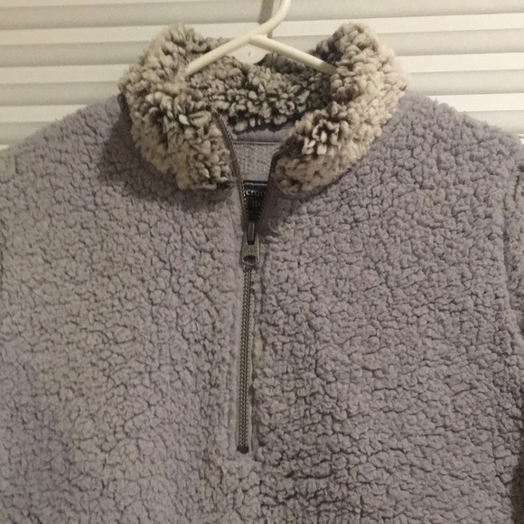 Abercrombie and Fitch Sherpa pullover - Picture 3 of 4